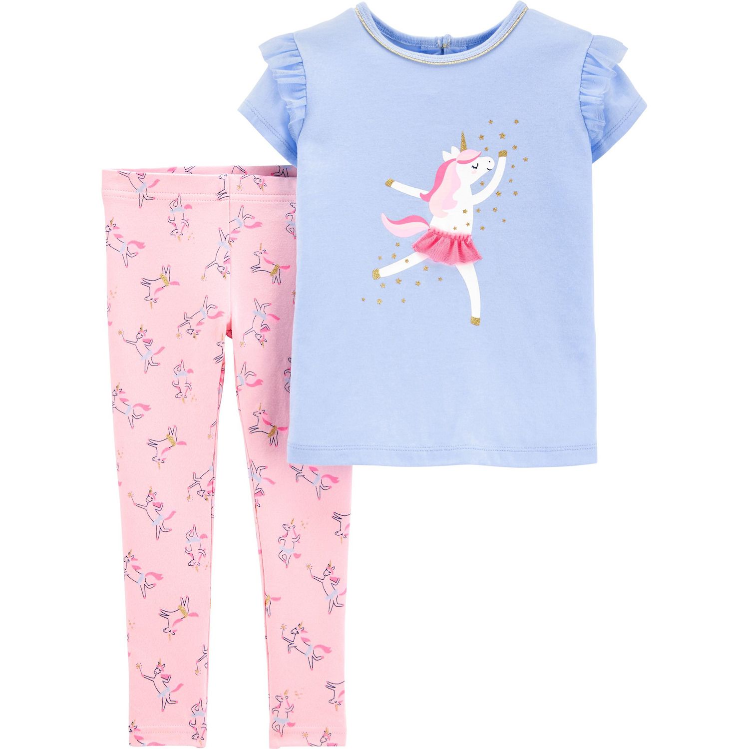 baby girl top and leggings set