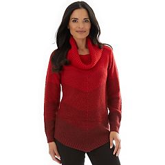 Women's Apt. 9® Pullover Cowl Miter Sweater