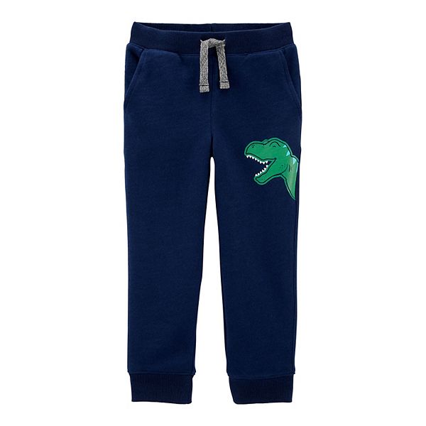 NWT Carter's Boys Pull on Pants Sweatpants Rescue Hero Green Toddler 2T,3T,5T 