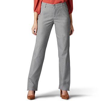 Women's Lee® Wrinkle-Free Relaxed Fit Straight-Leg Pants