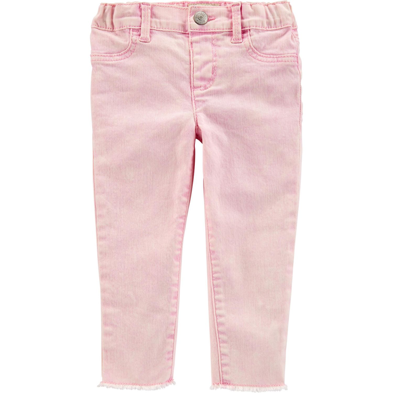 girls pink jeggings