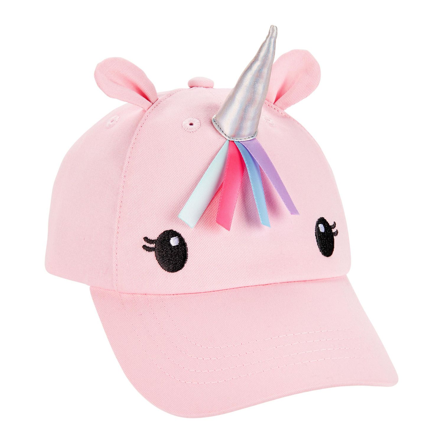 pink toddler baseball hat