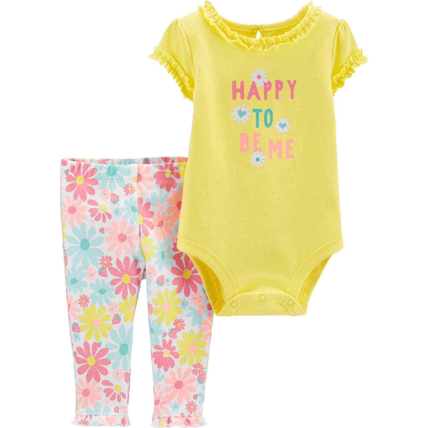 baby girl floral pants