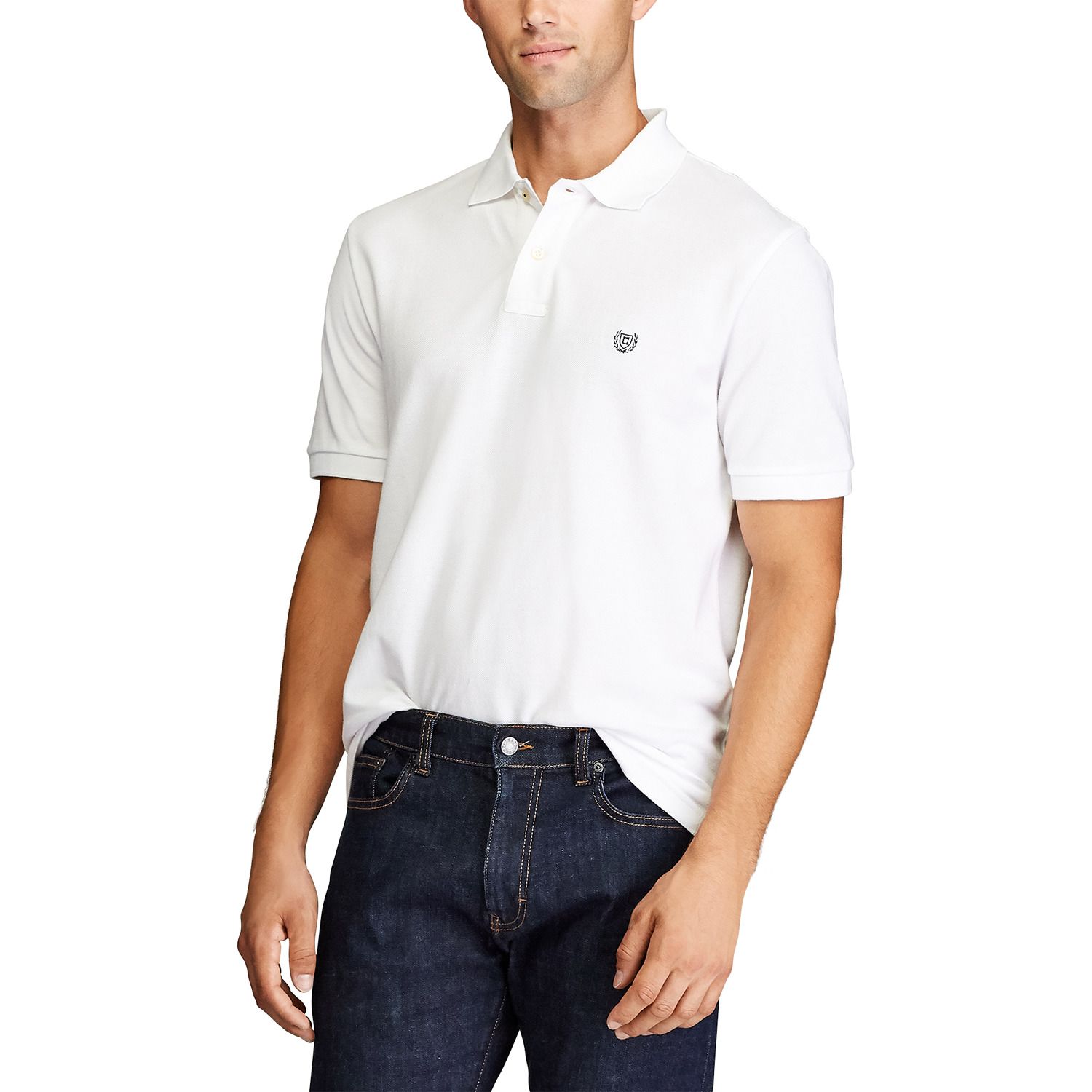 chaps polo shirts big and tall