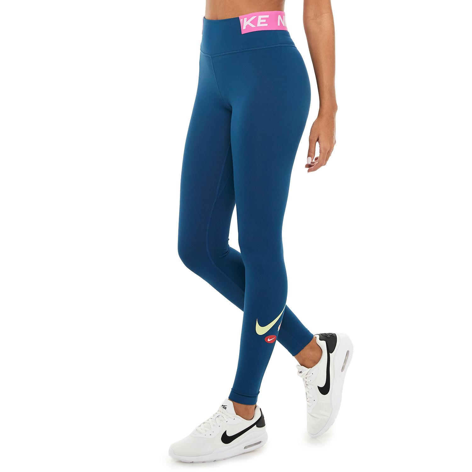 light blue nike leggings