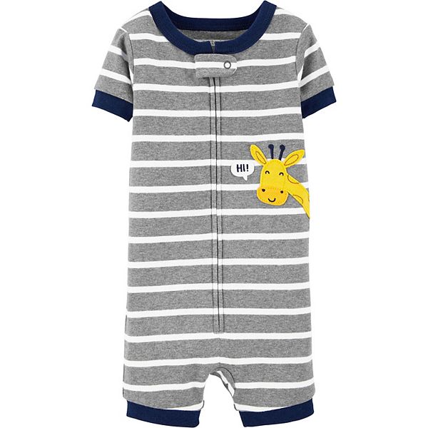 Newborn Baby Boys Bodysuit Short-Sleeve Onesie Dollar Tree Print Rompers Winter Pajamas