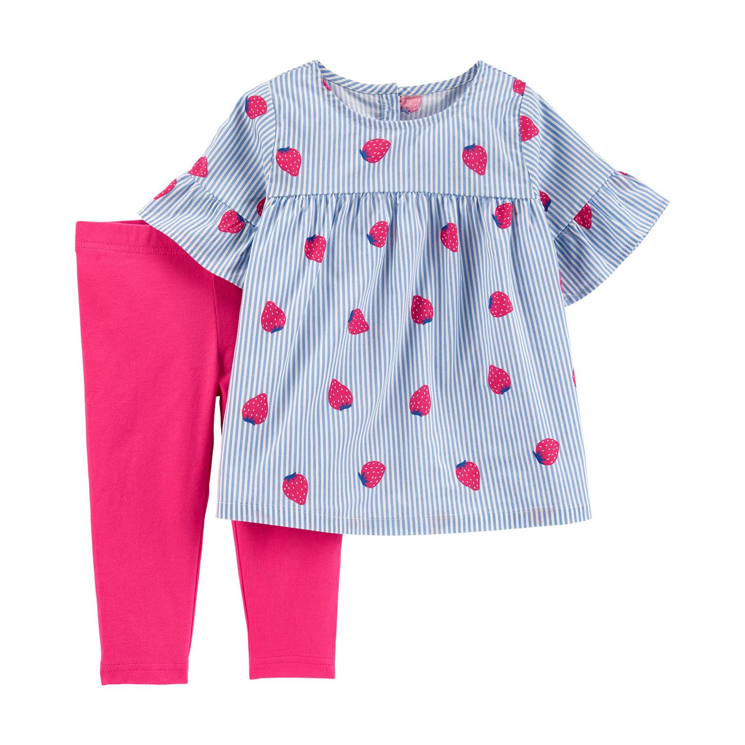 baby girl top and leggings set