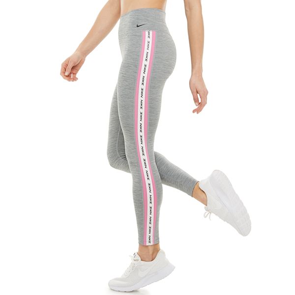 Nike striped sales leggings