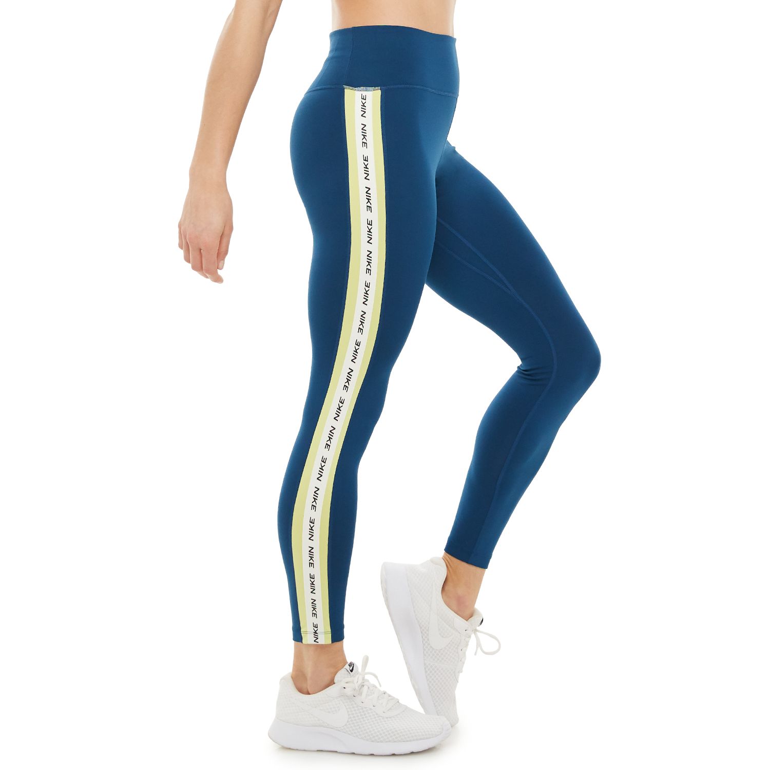 nike striped leggings