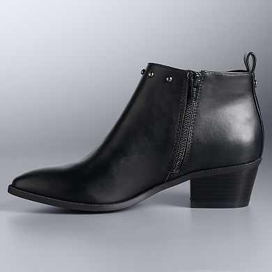Simply Vera Vera Wang Fiorella Women's Ankle Boots