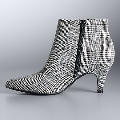 Simply Vera Vera Wang Renata Women's Ankle Boots