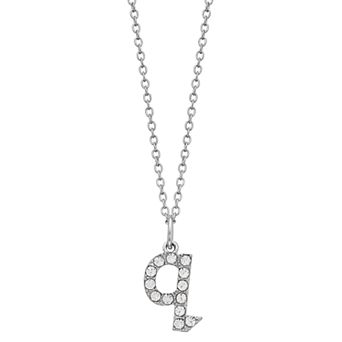 Brilliance Initial Pendant Necklace