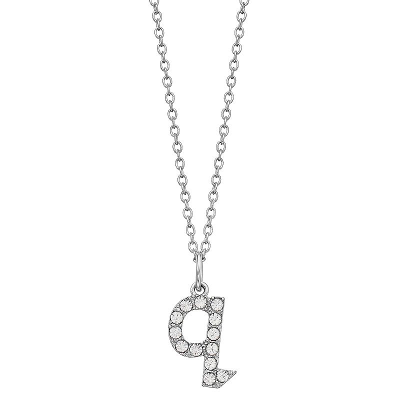 42961142 Brilliance Initial Pendant Necklace, Womens, Size: sku 42961142