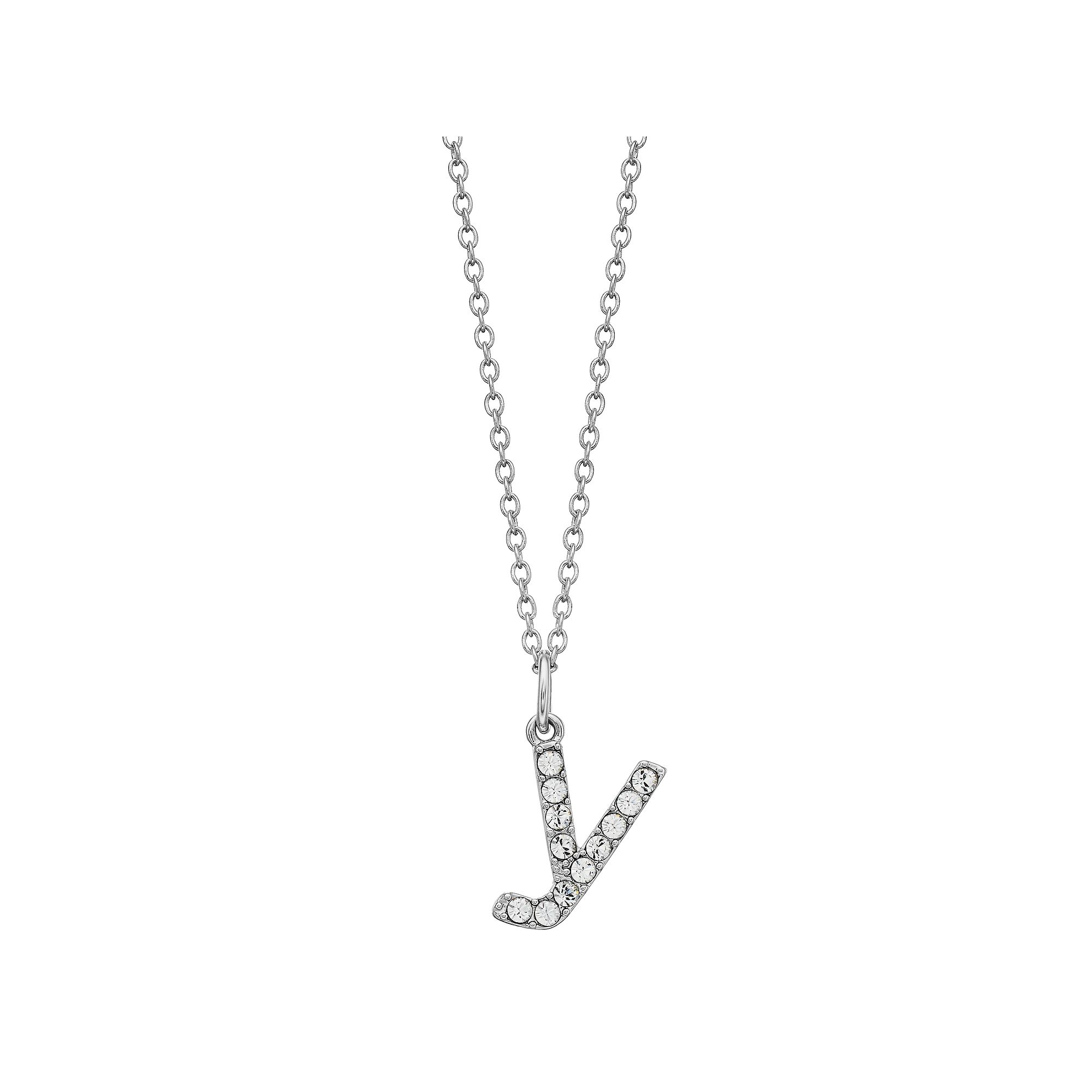 Brilliance Initial Pendant Necklace, Womens, Size: 18, Y