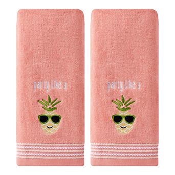 Saturday Knight, Ltd. 2-pack Party Pineapple Hand Towel