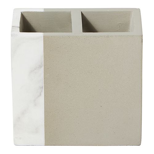 Saturday Knight, Ltd. River Rock Toothbrush Holder