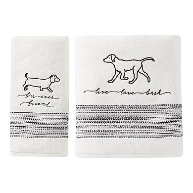 Saturday Knight, Ltd. Fur-Ever Friends Bath Towel