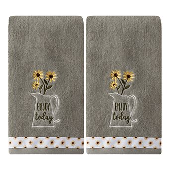 Saturday Knight, Ltd. 2-pack Enjoy Today Hand Towel Set