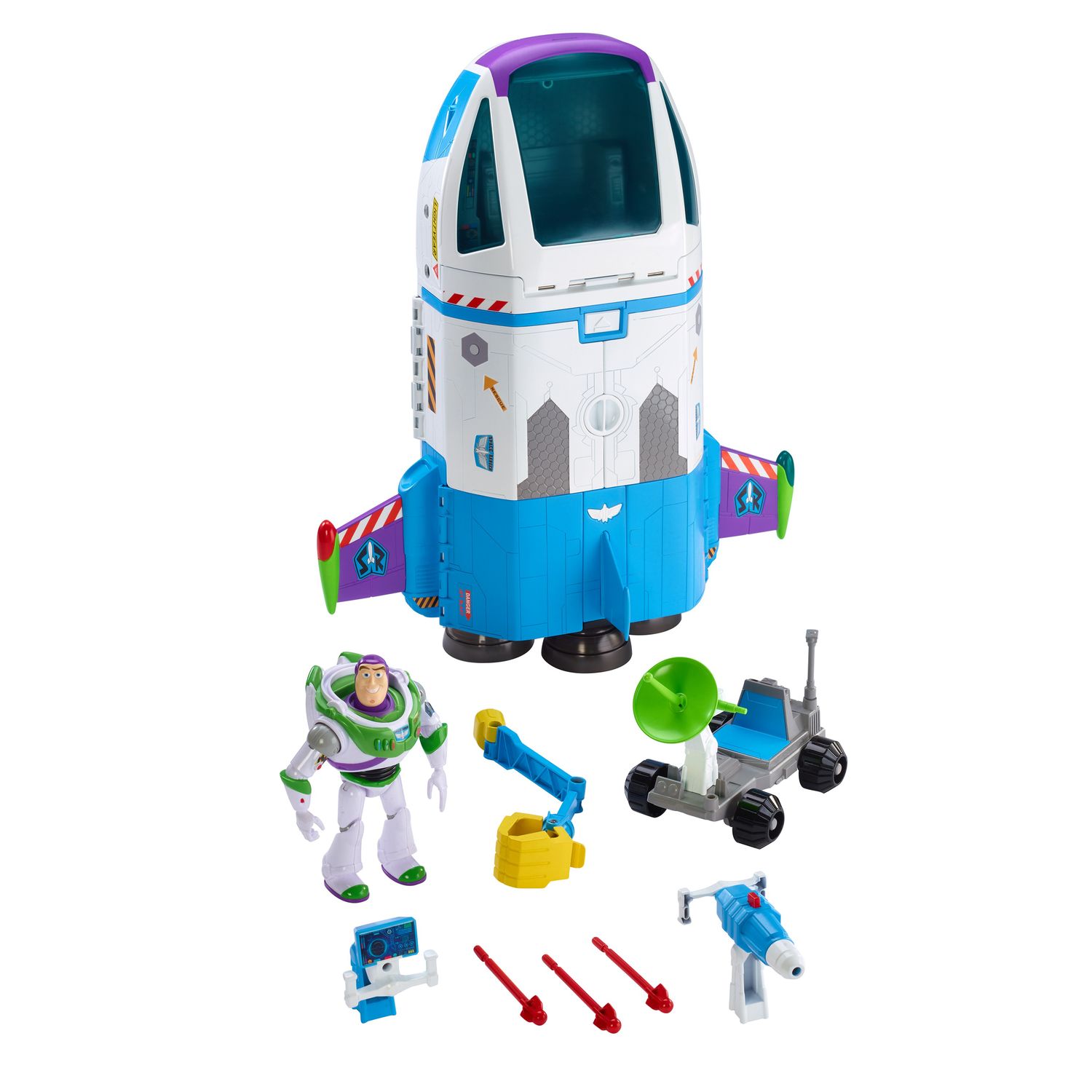 fisher price buzz lightyear and spaceship