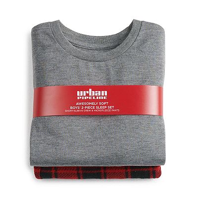 Boys 4 20 Urban Pipeline Soft Microfleece 2 Piece Pajama Set