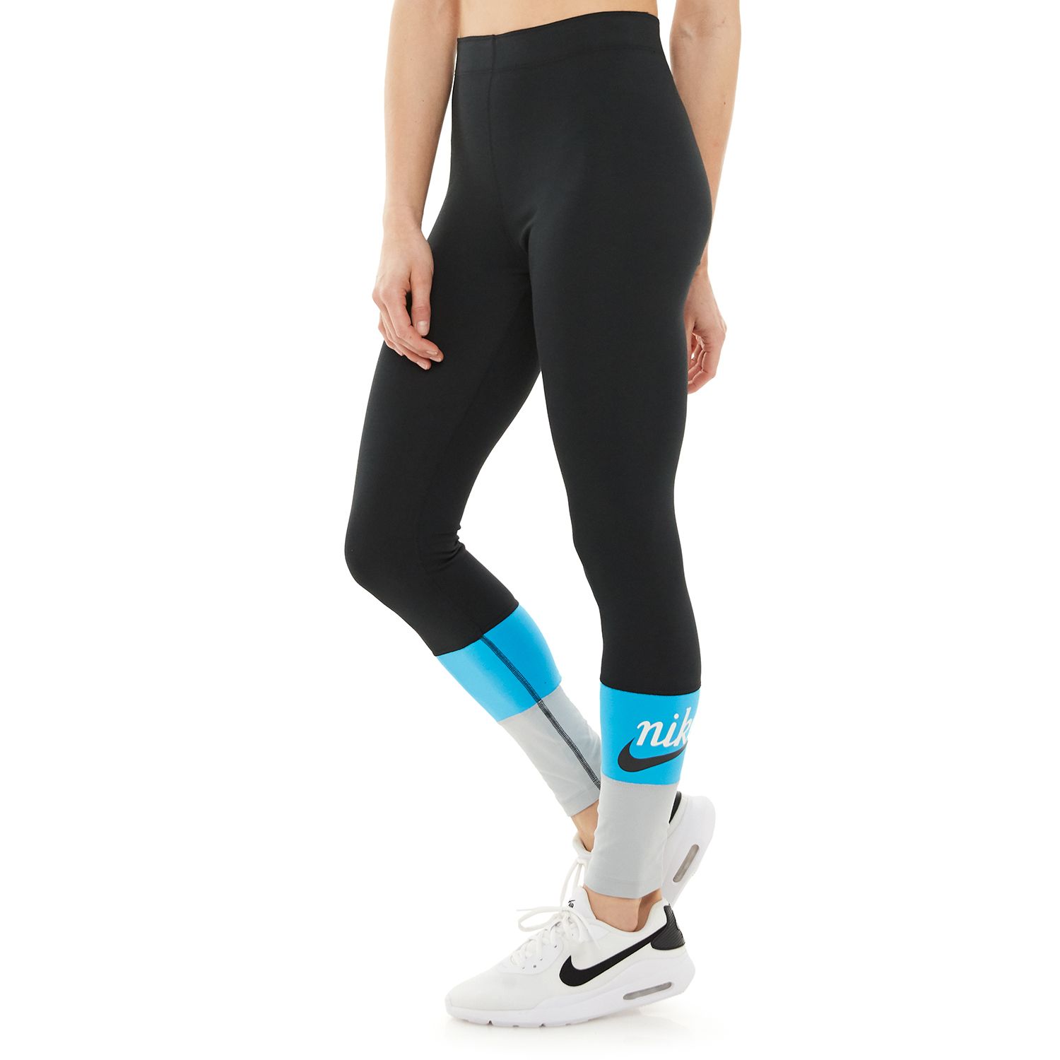 women's nike colorblock leggings