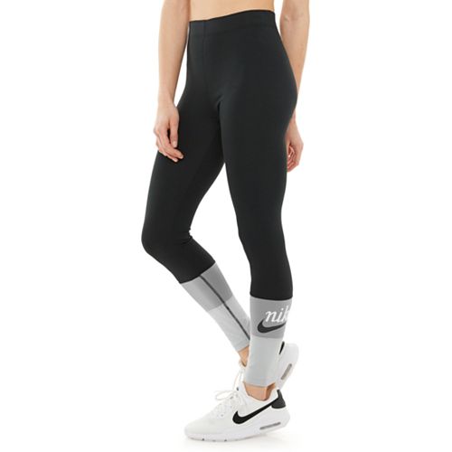 nike color block leggings