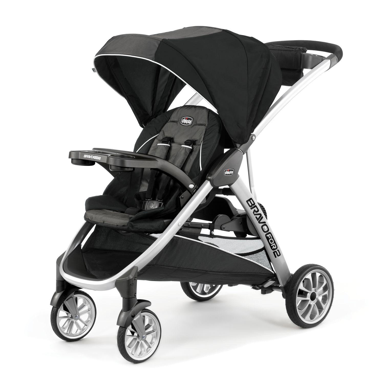 fold chicco bravo stroller