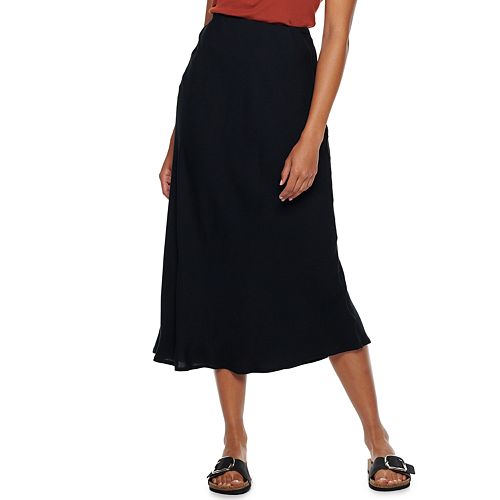 Juniors' SO® Midi Slip Skirt
