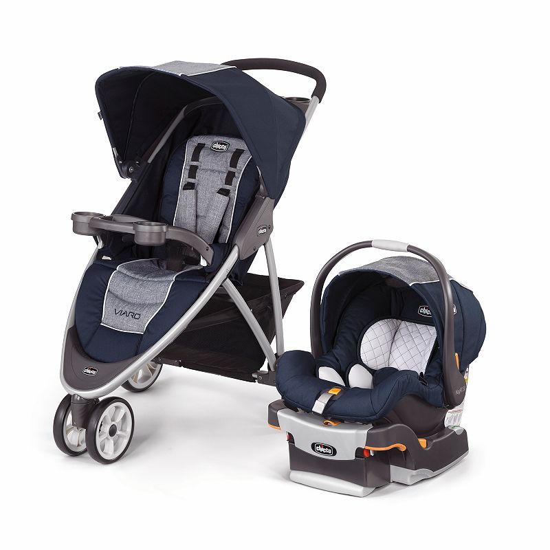 UPC 049796610222 product image for Chicco Viaro Travel System, Blue | upcitemdb.com