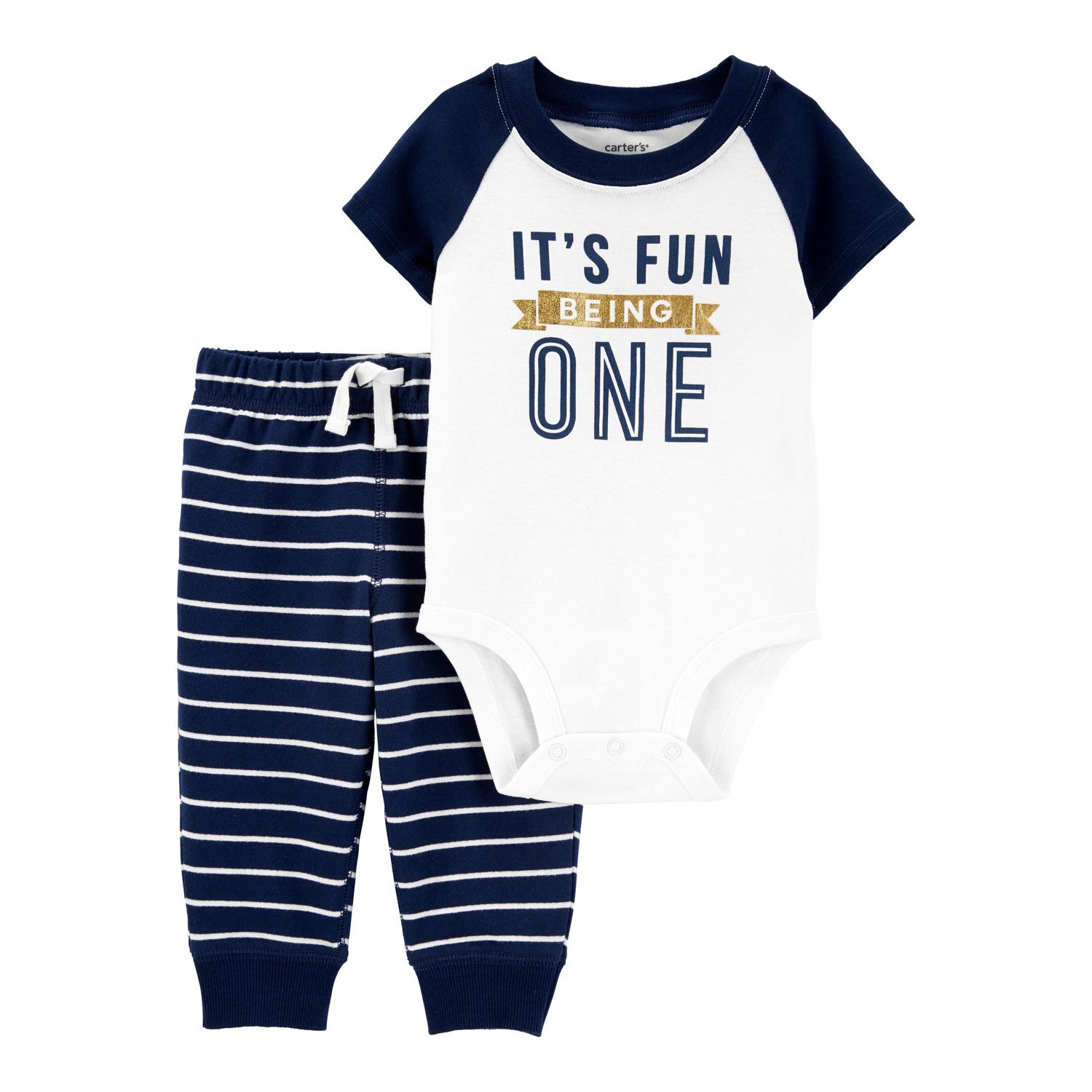 carter's first birthday outfit boy