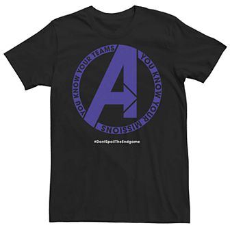 Men's Marvel "Avengers: Endgame" Team Mission Tee