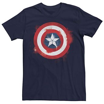 Men's Marvel "Avengers: Endgame" Captain America Shield Logo Tee