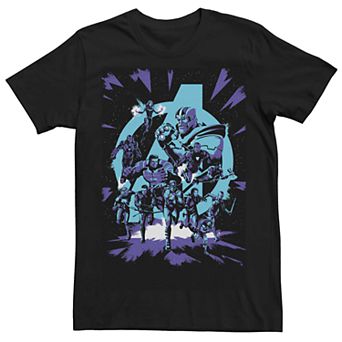 Men's Marvel "Avengers: Endgame" Pop Art Poster Tee