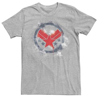 Men's Marvel "Avengers: Endgame" War Machine Spray Logo Tee