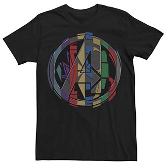 Men's Marvel "Avengers: Endgame" Hero Badge Mashup Tee