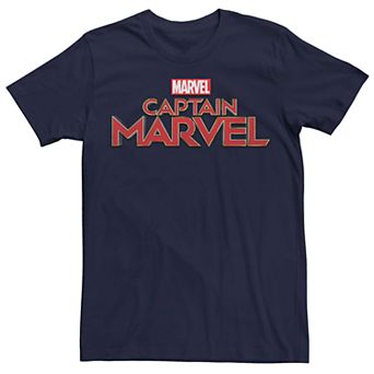 Men's Captain Marvel Movie Logo Tee