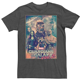 Men's Marvel "Guardians Of The Galaxy 2" Group Poster Tee