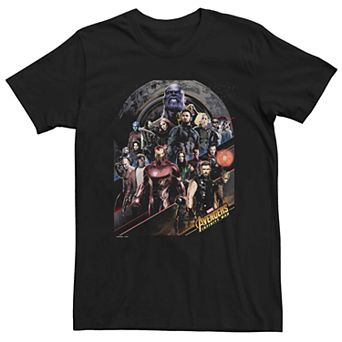 Men's Marvel "Avengers: Infinity War" Ornate Poster Tee