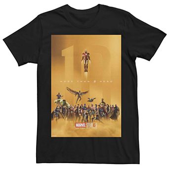 Men's Marvel Studios "More Than A Hero" Avengers Tee