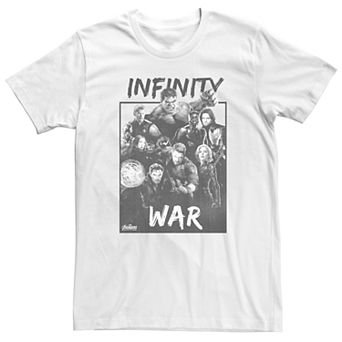 Men's Marvel "Avengers: Infinity War" Ornate Group Shot Tee