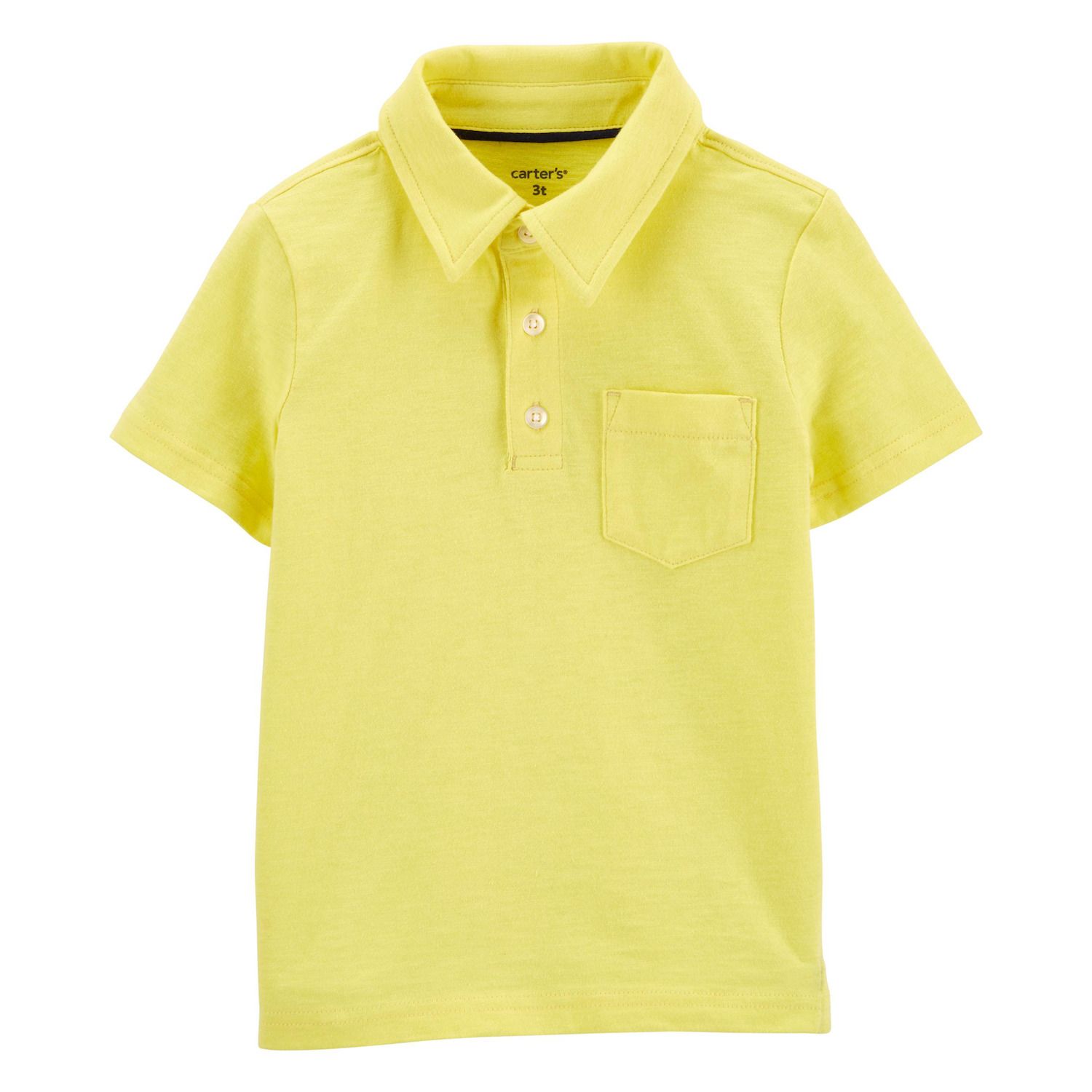 baby yellow polo shirt