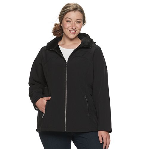 Plus Size ZeroXposur Britney Softshell Jacket