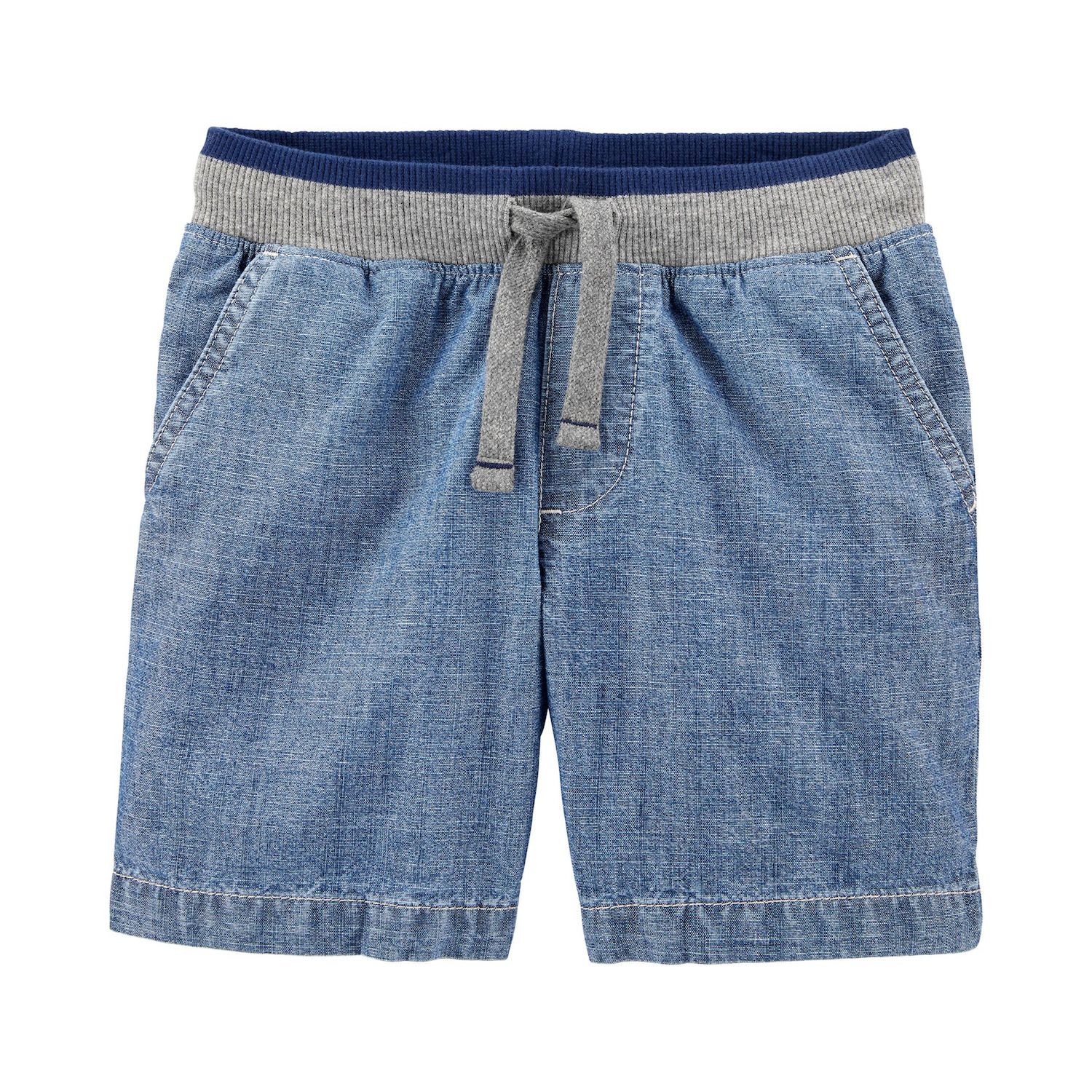 baby chambray shorts