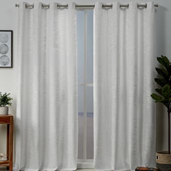 Exclusive Home 2-pack Kadomo Striped Window Curtains