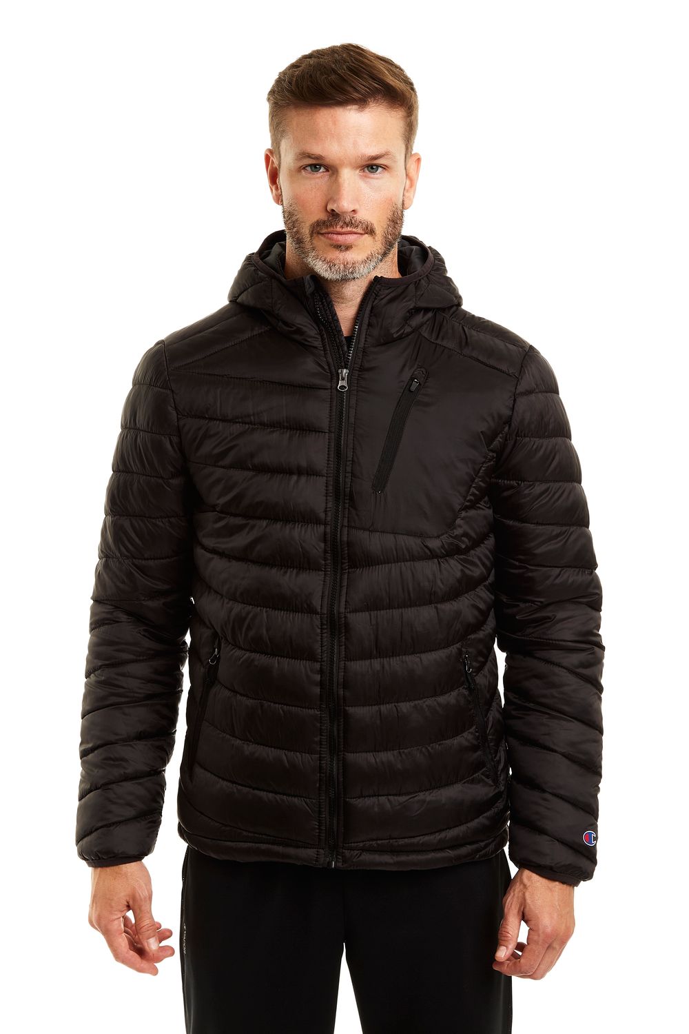 reebok men's midweight quilted puffer jacket