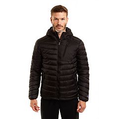 Rokka&Rolla Men's Heavy Puffer Jacket Winter Bubble Coat with Thermal Heat  Reflective Lining at  Men's Clothing store