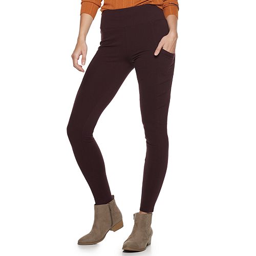 Juniors' Mudd® Side Pocket Ponte Legging