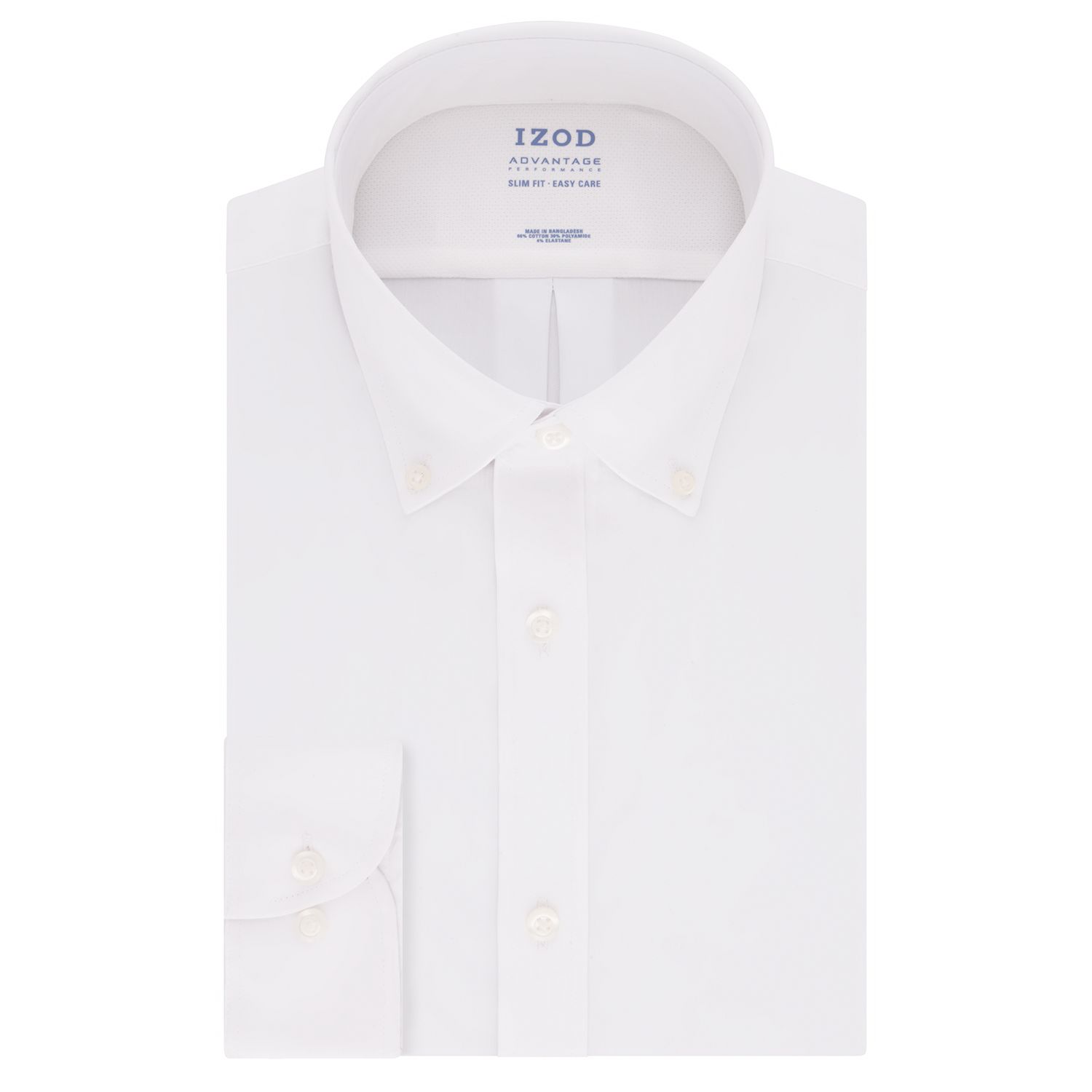 izod white dress shirt