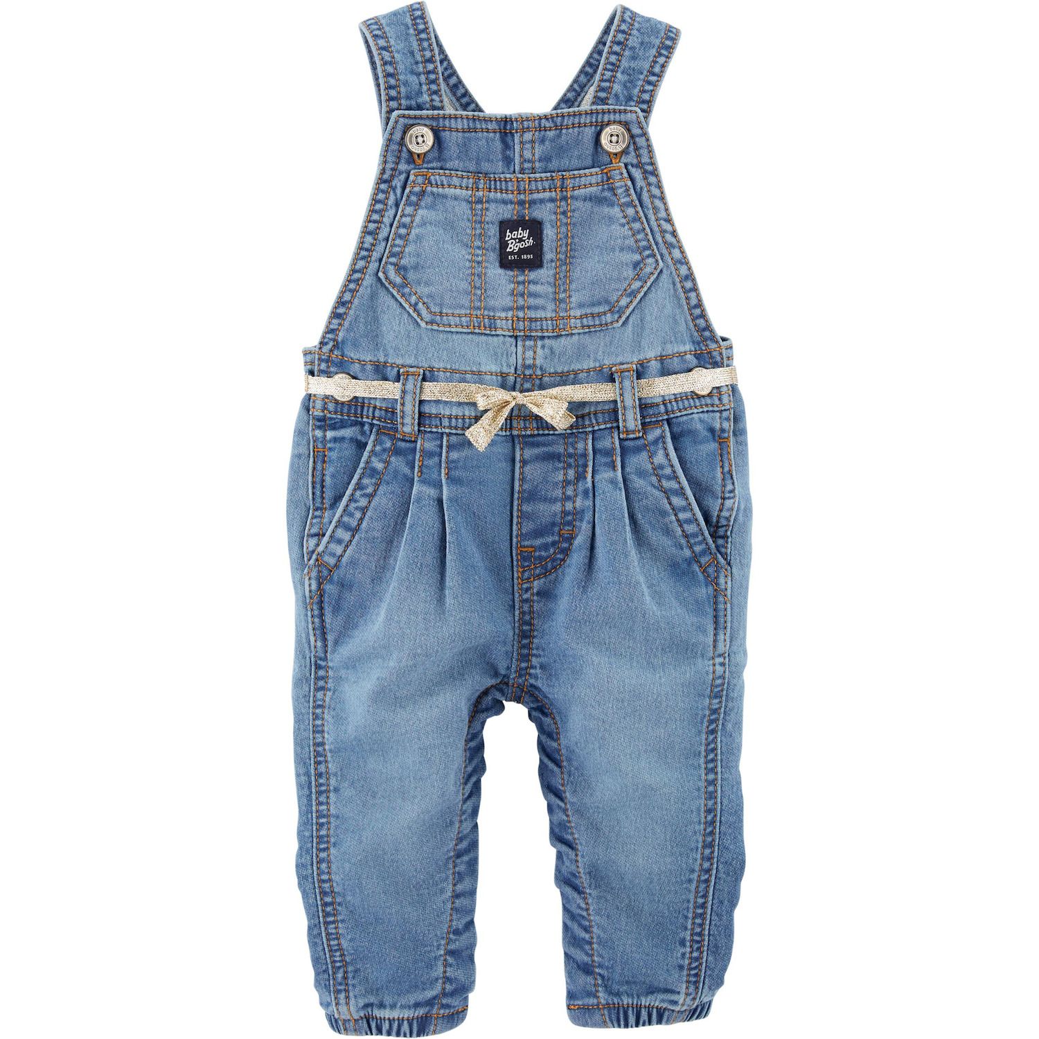 oshkosh denim overall dress