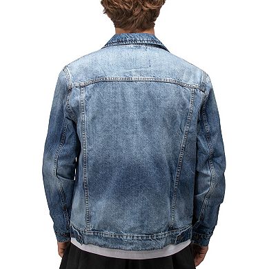 Men's Xray Washed Denim Jacket